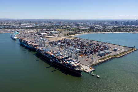 Aerial Image of PORT MELBOURNE