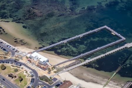 Aerial Image of MIDDLE BRIGHTON BATHS