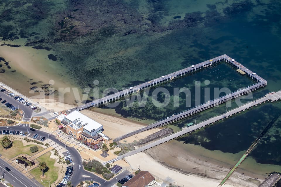 Aerial Image of Middle Brighton Baths