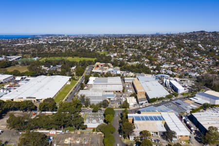 Aerial Image of CROMER INDUSTRIAL AREA