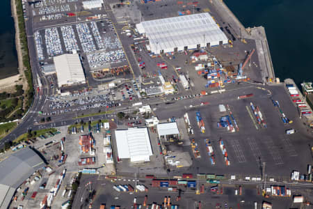 Aerial Image of WEBB DOCK IN MELBOURNE