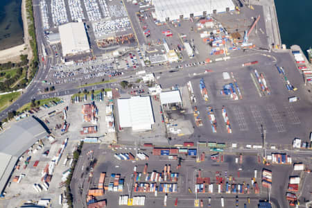 Aerial Image of WEBB DOCK IN MELBOURNE