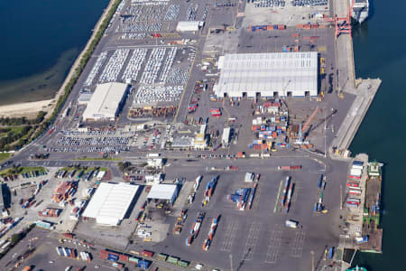 Aerial Image of WEBB DOCK IN MELBOURNE