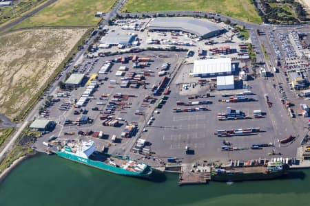 Aerial Image of WEBB DOCK IN MELBOURNE