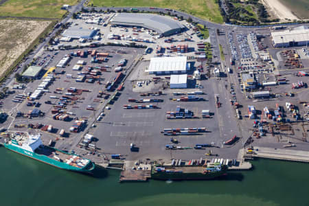 Aerial Image of WEBB DOCK IN MELBOURNE