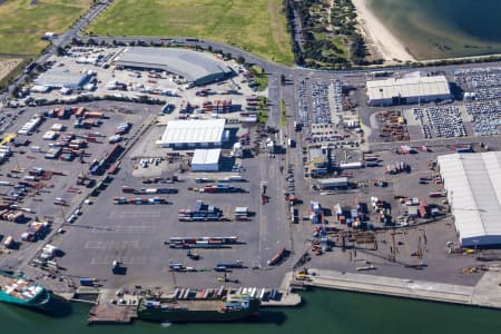 Aerial Image of WEBB DOCK IN MELBOURNE