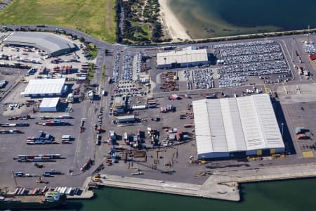 Aerial Image of WEBB DOCK IN MELBOURNE