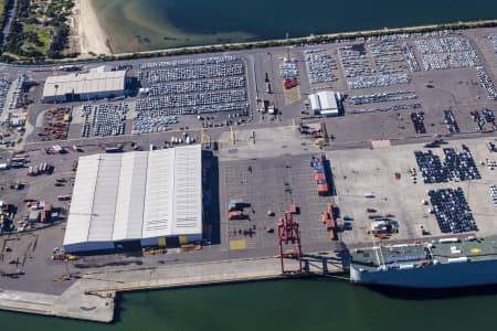 Aerial Image of WEBB DOCK IN MELBOURNE