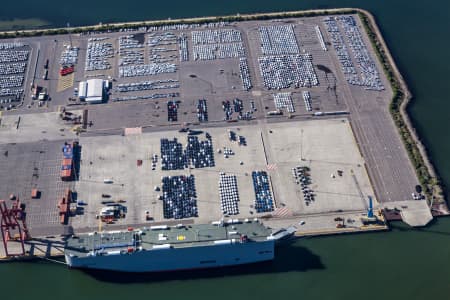 Aerial Image of WEBB DOCK IN MELBOURNE