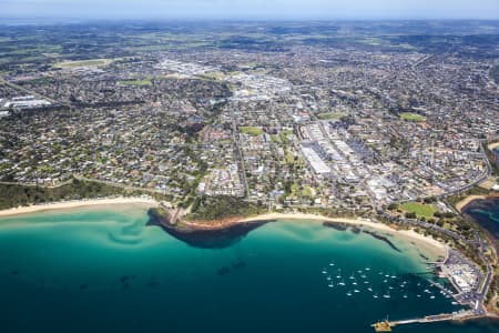 Aerial Image of MORNINGTON TOWNSHIP IN VICTORIA.