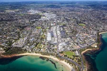 Aerial Image of MORNINGTON TOWNSHIP IN VICTORIA.