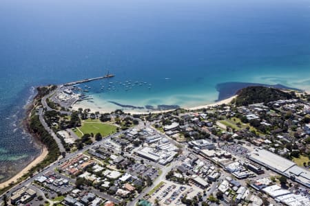 Aerial Image of MORNINGTON TOWNSHIP IN VICTORIA.