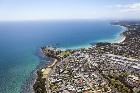 Aerial Image of MORNINGTON TOWNSHIP IN VICTORIA.