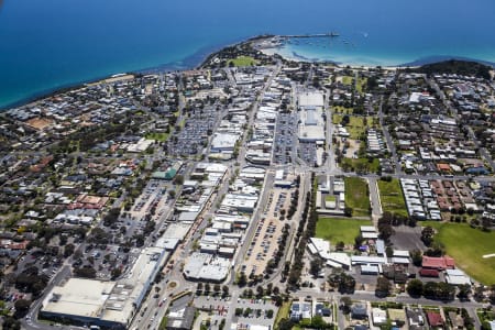 Aerial Image of MORNINGTON TOWNSHIP IN VICTORIA.