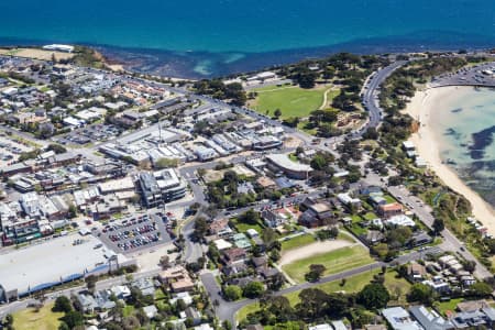 Aerial Image of MORNINGTON TOWNSHIP IN VICTORIA.