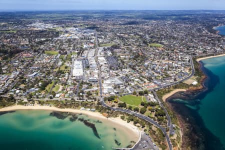 Aerial Image of MORNINGTON TOWNSHIP IN VICTORIA.