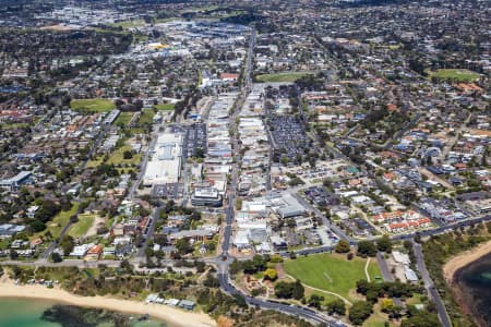 Aerial Image of MORNINGTON TOWNSHIP IN VICTORIA.