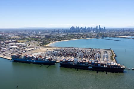 Aerial Image of PORT MELBOURNE