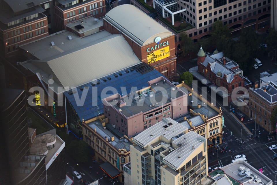 Aerial Image of The Capitol Theatre