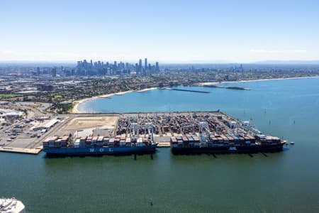 Aerial Image of PORT MELBOURNE