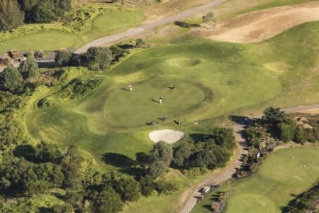 Aerial Image of GOLFERS