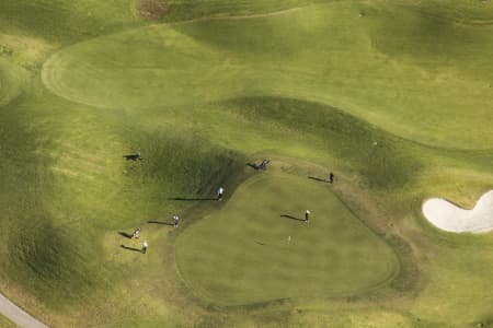 Aerial Image of GOLFERS - LIFESTYLE