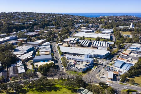 Aerial Image of CROMER INDUSTRIAL AREA