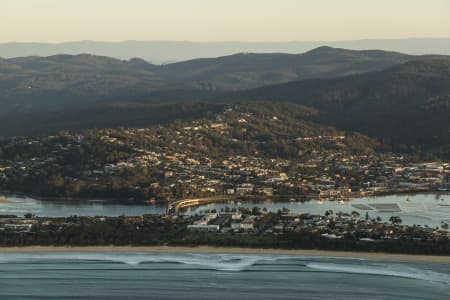 Aerial Image of MERIMBULA