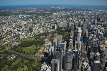 Aerial Image of SYDNEY LOOKING SOUTH