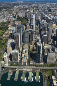 Aerial Image of CIRCULAR QUAY