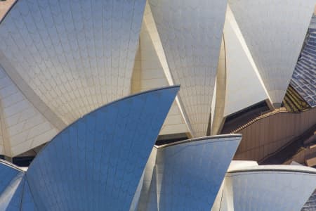 Aerial Image of OPERA HOUSE SAILS