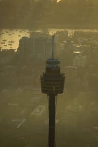 Aerial Image of SYDNEY EYE TOWER DAWN