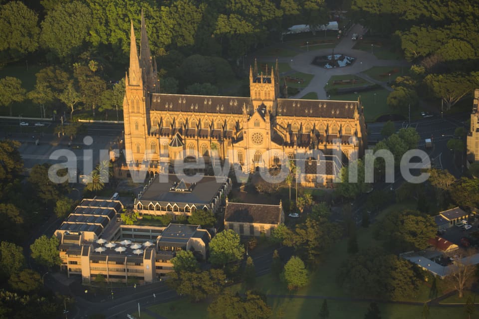 Aerial Image of St Mary\'s Cathedral