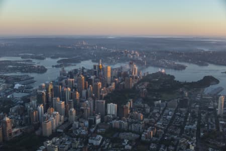 Aerial Image of SYDNEY DAWN