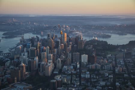 Aerial Image of SYDNEY DAWN