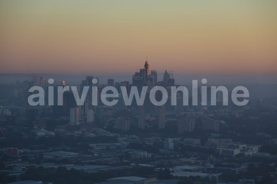 Aerial Image of Alexandria Dawn