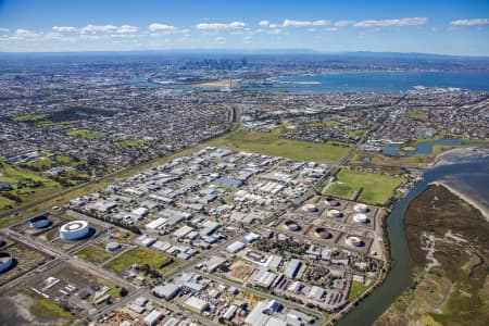 Aerial Image of WILLIAMSTOWN SOUTH
