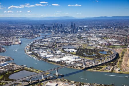 Aerial Image of WESTGATE BRIDGE