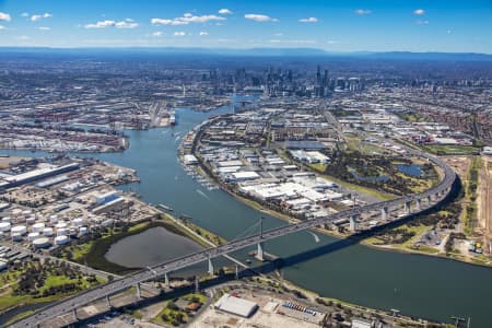 Aerial Image of WESTGATE BRIDGE