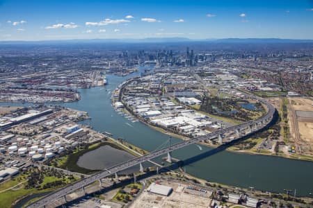 Aerial Image of WESTGATE BRIDGE