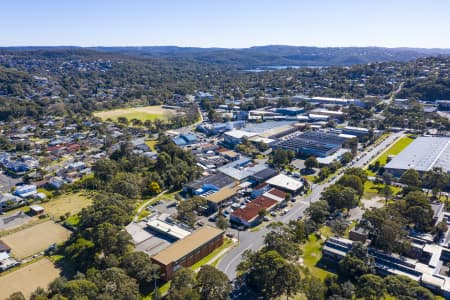 Aerial Image of CROMER INDUSTRIAL AREA