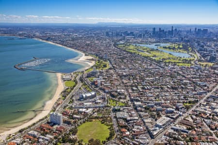 Aerial Image of ST KILDA