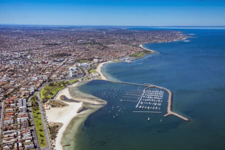Aerial Image of ST KILDA