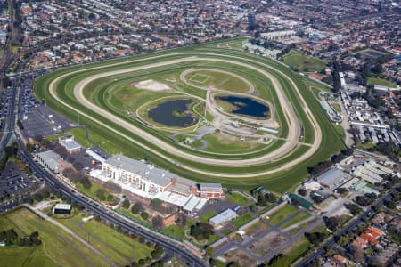 Aerial Image of CAULFIELD RACE TRACK