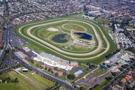 Aerial Image of CAULFIELD RACE TRACK