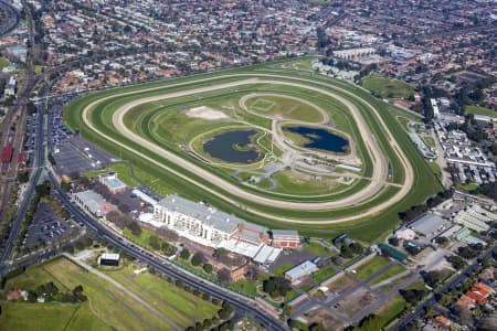 Aerial Image of CAULFIELD RACE TRACK