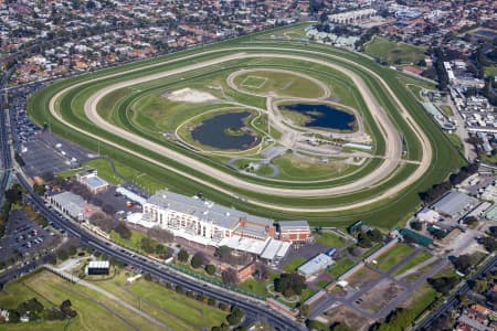 Aerial Image of CAULFIELD RACE TRACK