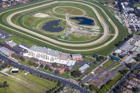 Aerial Image of CAULFIELD RACE TRACK