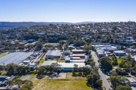 Aerial Image of CROMER INDUSTRIAL AREA