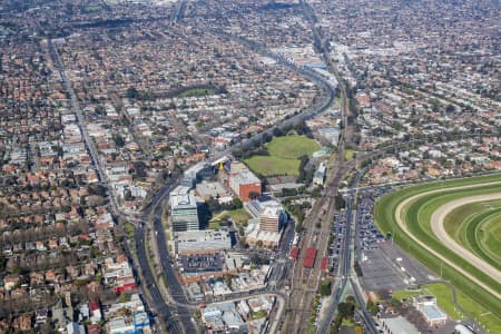 Aerial Image of CAULFIELD IN MELBOURNE